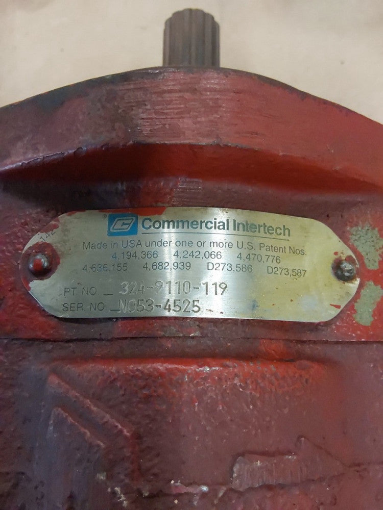 COMMERCIAL INTERTECH Hydraulics 324-9110-119 HYDRAULIC MOTOR
