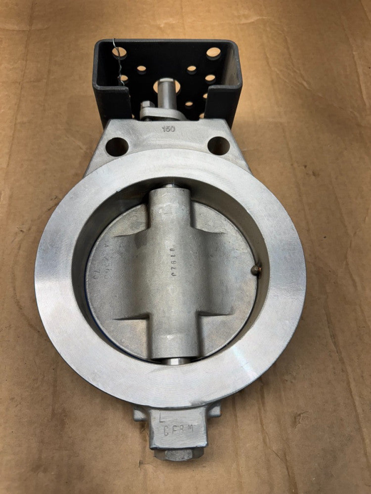 NEW BRAY 6" STAINLESS CF8M BUTTERFLY VALVE 400600-11001066 *NO ACTUATOR*