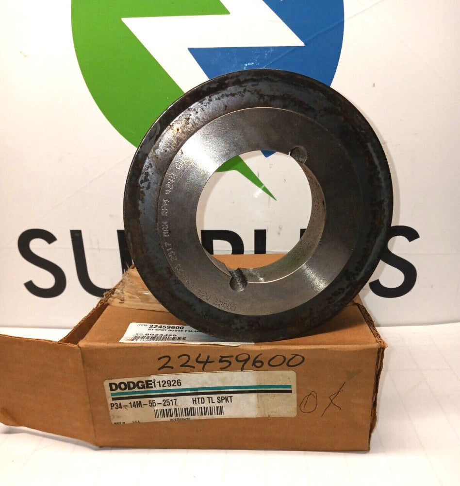 NEW DODGE P34-14M-55-2517 HIGH TORQUE DRIVE BELT SPROCKET