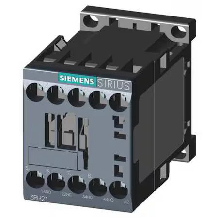 Siemens 3Rh21311ap60 Iec Control Relay,3No/1Nc,240Vac,10A