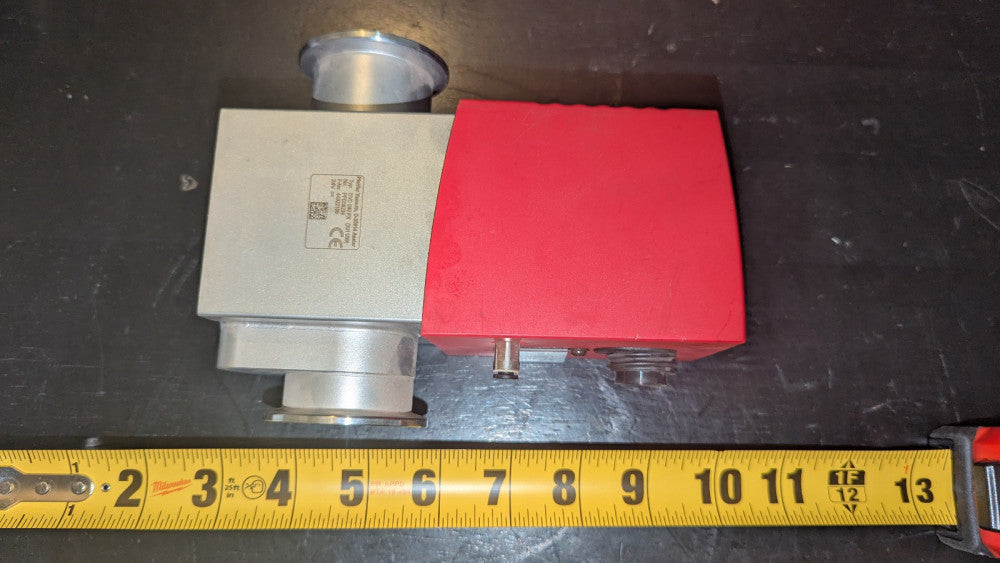 (1) Pfeiffer Vacuum DVC 040 PX / PFD58234 DN40 ISO KF 24V Actuated Angle Valve