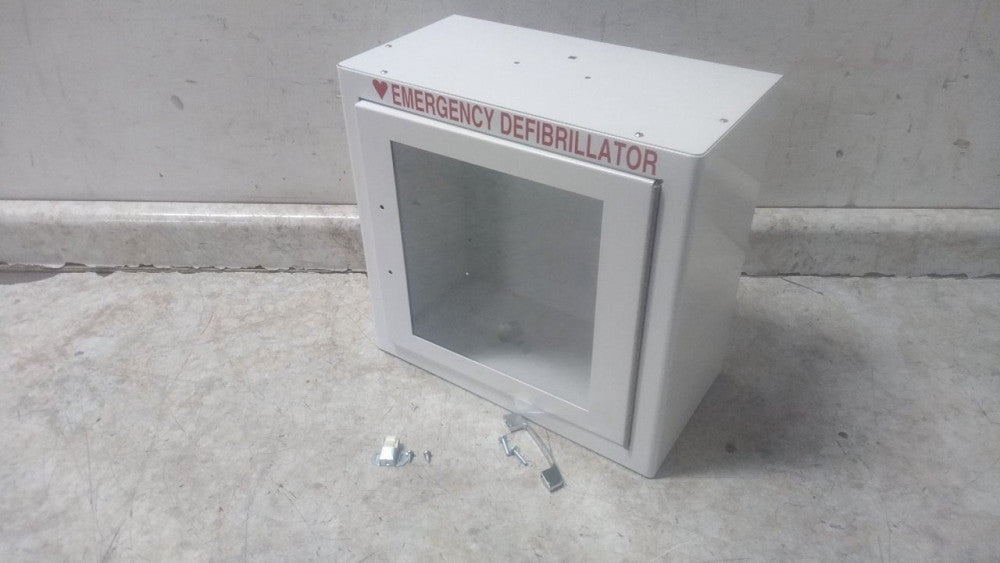 First Voice TS147SM 13-1/2 In Overall Width White Steel Surface Mounted Cabinet