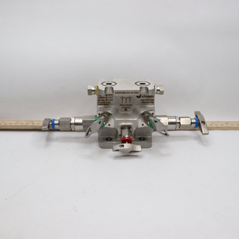 Schneider Soft Seated Direct Mount 5 Valve Manifolds H5S-SKA