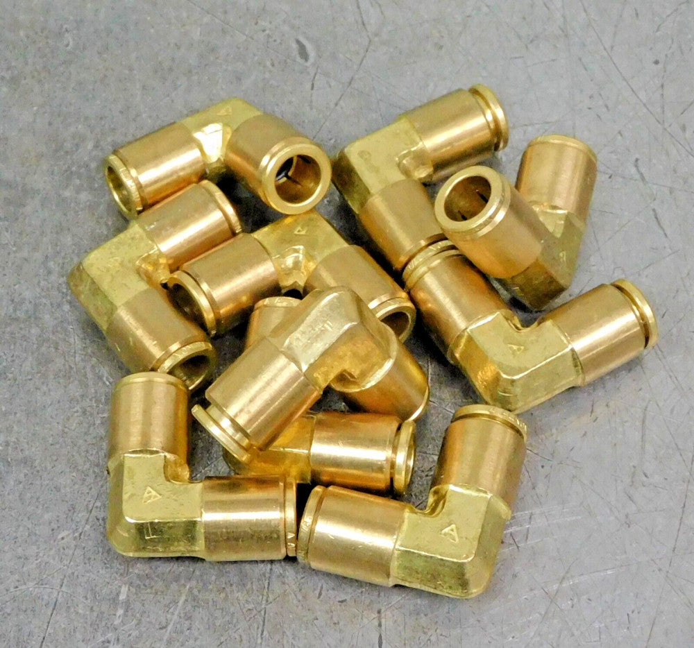 Alkon XQ65-DOT-6 Brass Push-In Union Elbow Fitting 3/8 in. DIA Lot of Ten (10)
