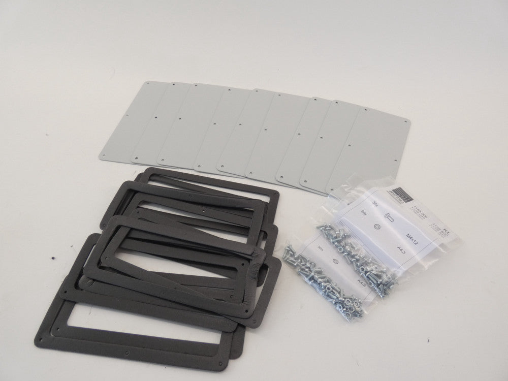 *Lot of 9* Rittal 1158.500 Mounting Plate - NEW Surplus!