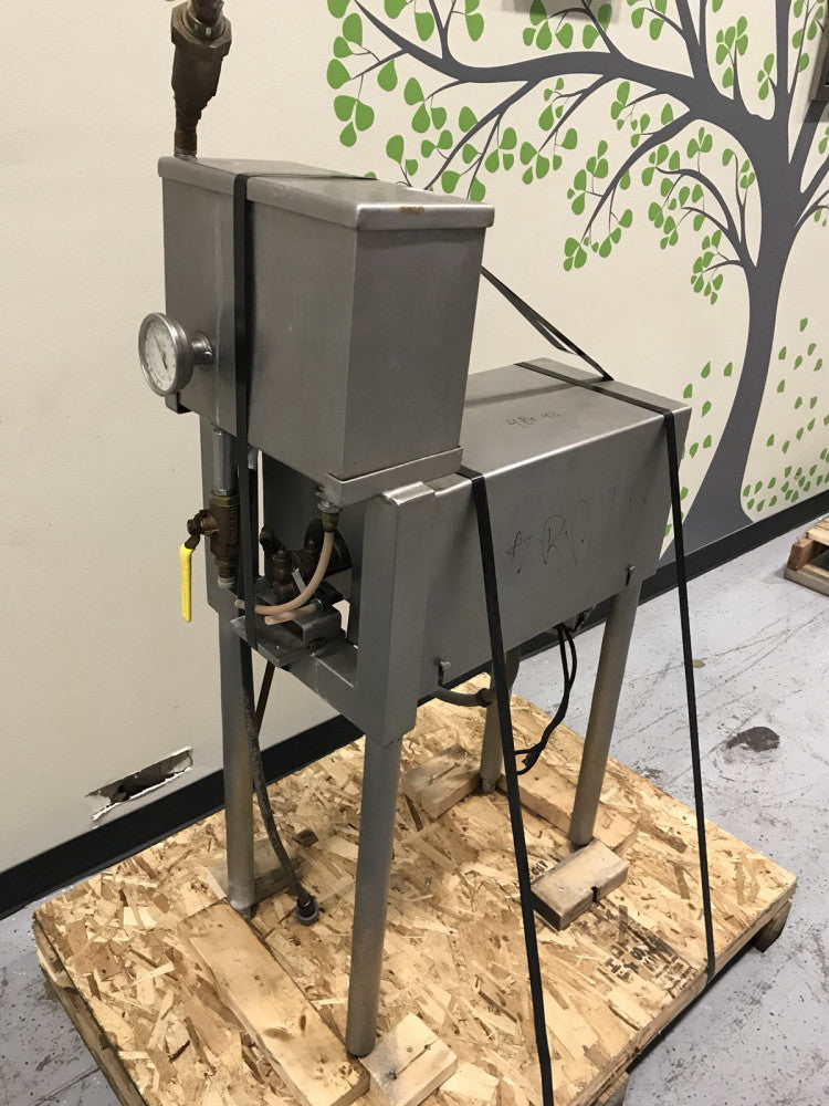 F. WATKINS MODEL AF BRONZE GEAR PUMP with SMALL S/S FEED TANK