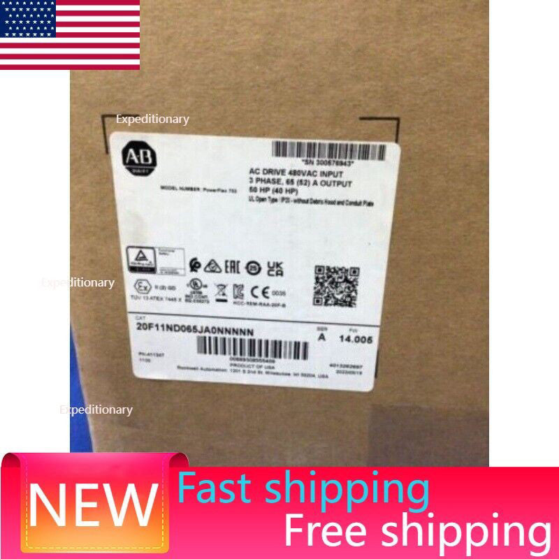 20F11ND065JA0NNNNN AB 20F11ND065JA0NNNNN PowerFlex 753 AC Drive Box US Free Tax