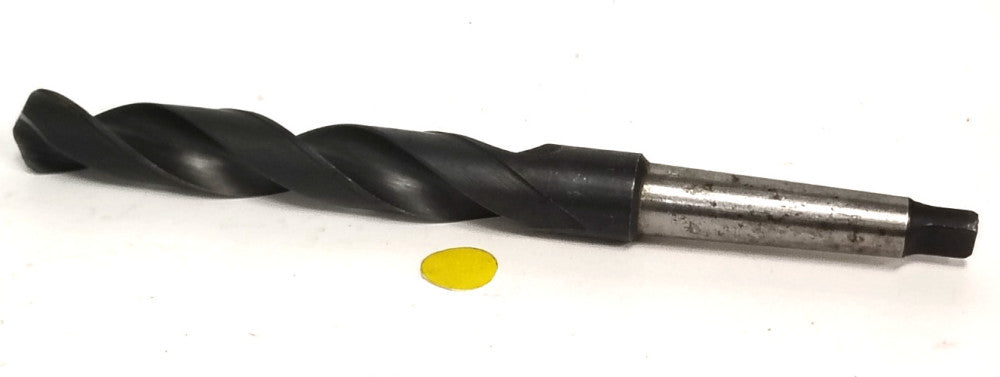 GUHRING 22.220 7/8" 2 FLUTE DRILL BIT W/MORSE TAPER 9-3/4" OAL HSS