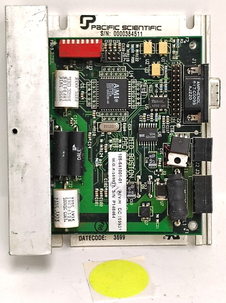 PACIFIC SCIENTIFIC STEPPER MOTOR DRIVE 6410 SERIES MODEL NO. 6410-001-N-N-K