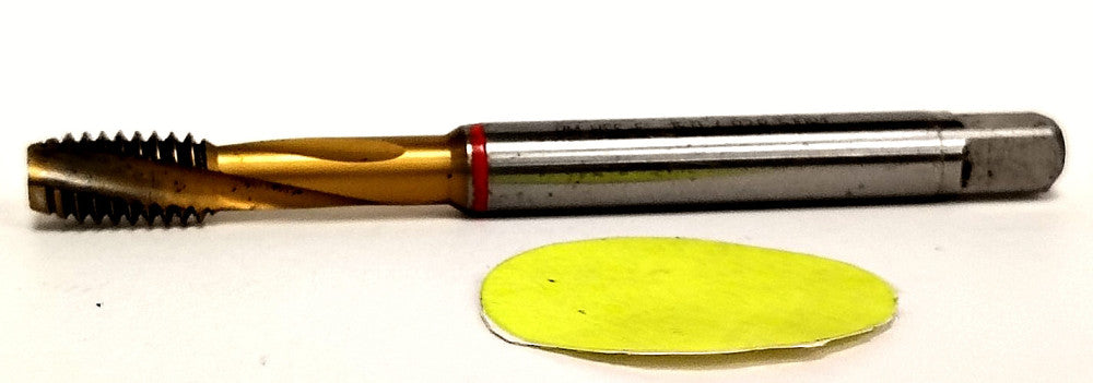 GUHRING 5/16"-18 SPIRAL FLUTE TAP 3 FLUTE 2B CLASS TiN FINSIH 3-1/2" OAL HSSE