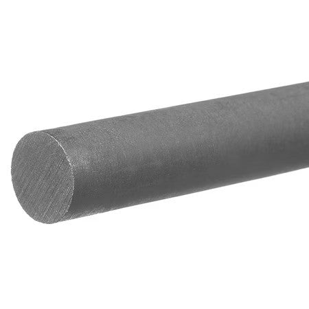 Zoro Select Bulk-Pr-Cpvc-21 Gray Cpvc Cpvc Rod 3 Ft L, 1 In Dia.