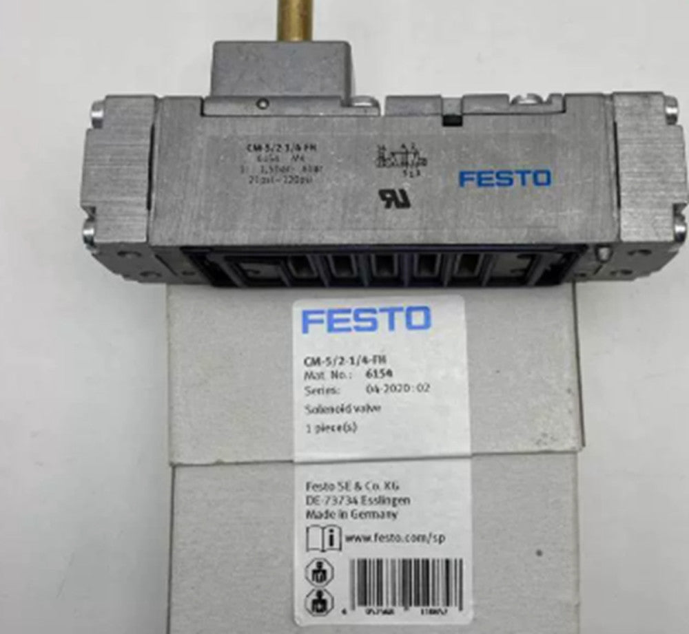 NEW FESTO CM-5/2-1/4-FH 6154 Solenoid Valve