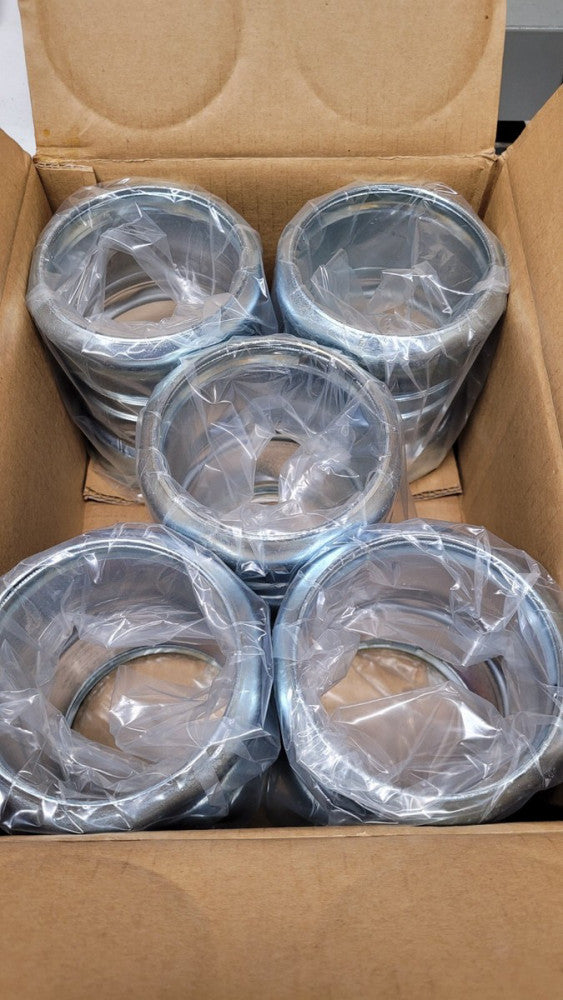 NOS Box of 5 Thomas & Betts Steel City TK118A 3" Concrete Tight EMT Couplings