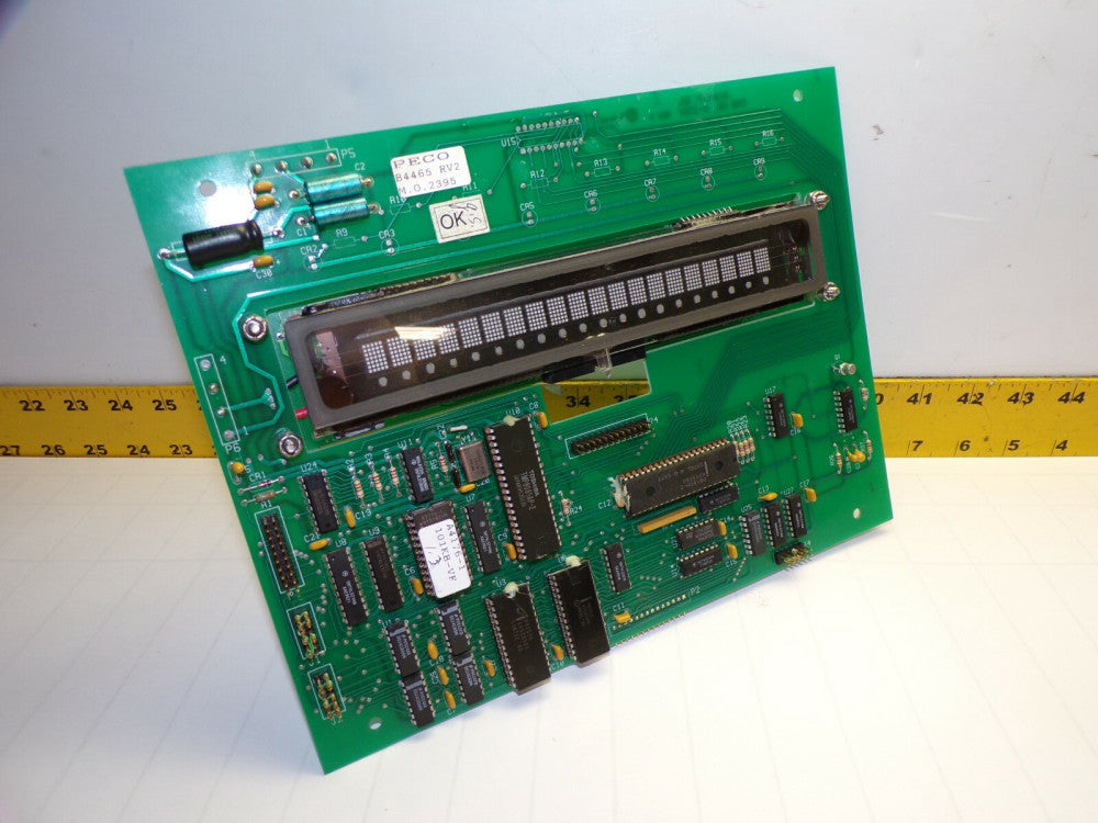 PECO CONTROL INTERFACE DISPLAY BOARD  D-3704 REV 4