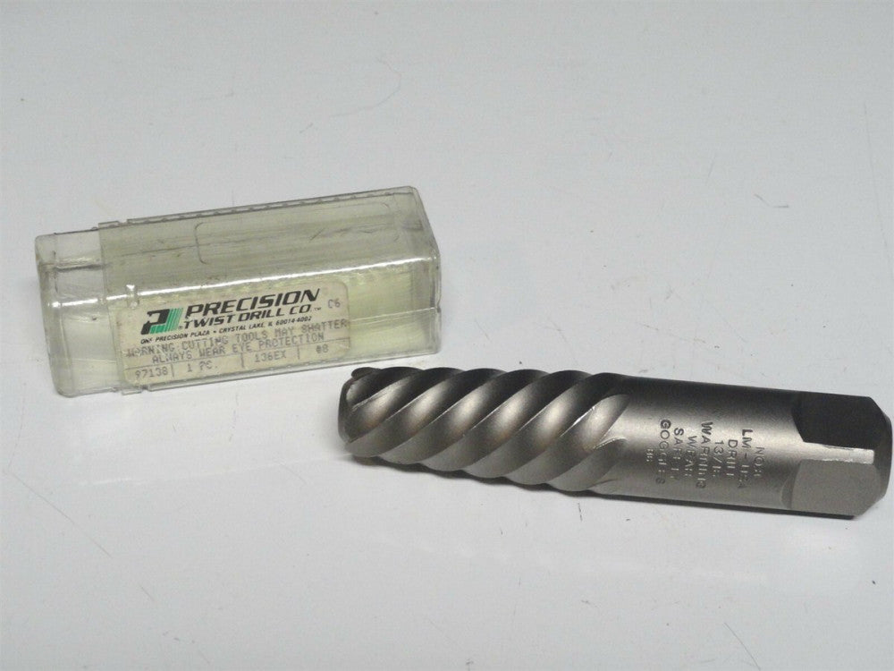 PRECISION TWIST DRILL 97138 - 136EX - SCREW EXTRACTOR 13/16 #8 - (NEW ) EZY-OUT