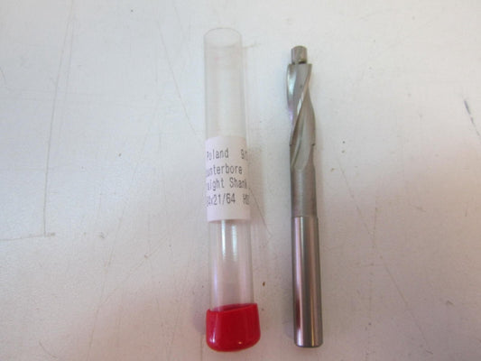 (5-610-010) 21/64 x 5/16 x 13/64 x 3-1/12 Standard #10 HSS Pilot Counter Bore 