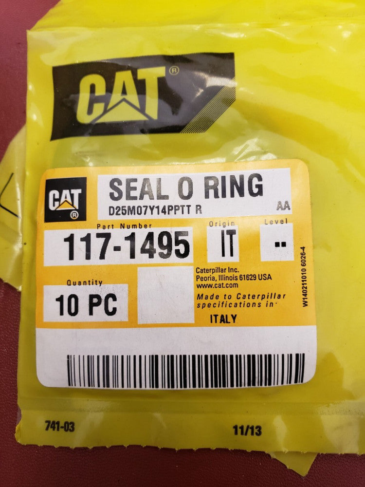 LOT OF 12  1171495  GENUINE CAT  O-RING SEAL  Caterpillar 117-1495  ( C1-5A)