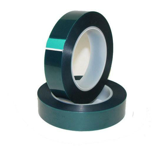 GREEN 2 INCH HIGH TEMPERATURE POWDER COATING POLYESTER MASKING ADHESIVE TAPE