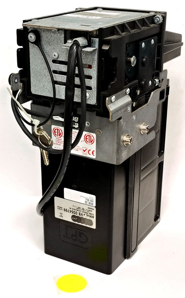 GLOBAL PAYMENT TECHNOLOGIES(GPT) BILL ACCEPTOR 20-35VDC 1.0A SGB 22