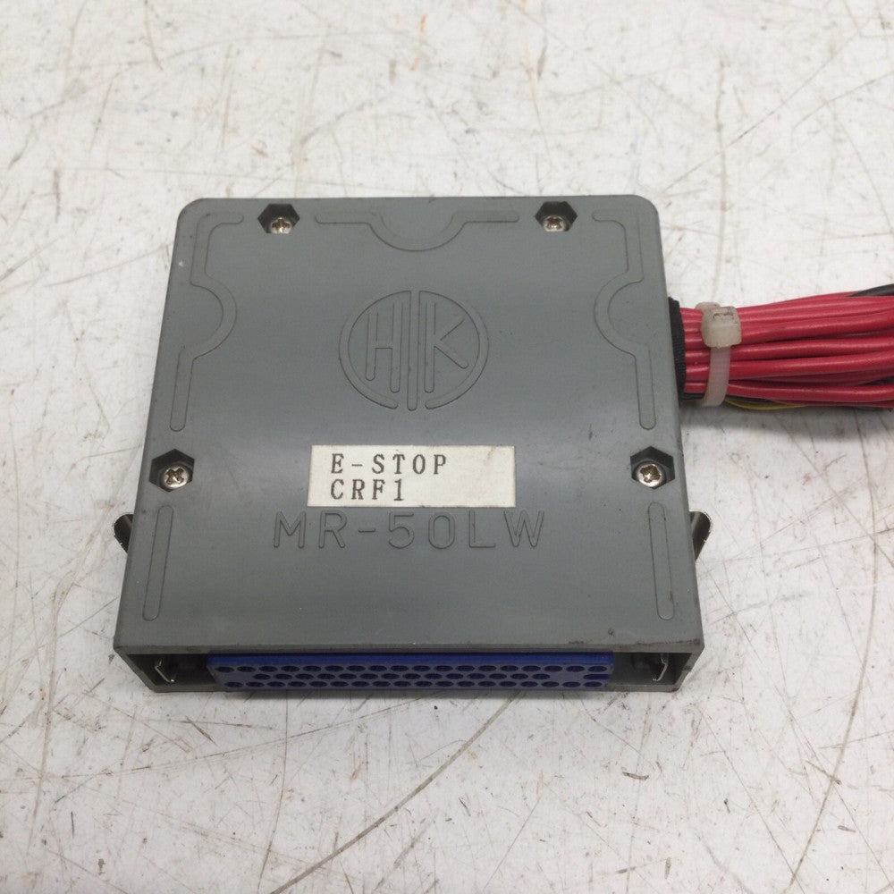 Fanuc HK MR-50LW Pin Cable Connector, E-STOP CRF1 