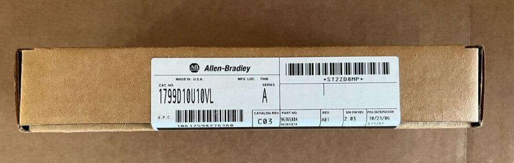ALLEN BRADLEY, 1799D10U10VL, SERIES A, 24 VDC, NEW FACTORY SEAL! MAKE OFFER!