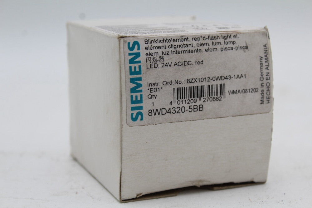 Siemens 8WD4320-5BB Red Steady