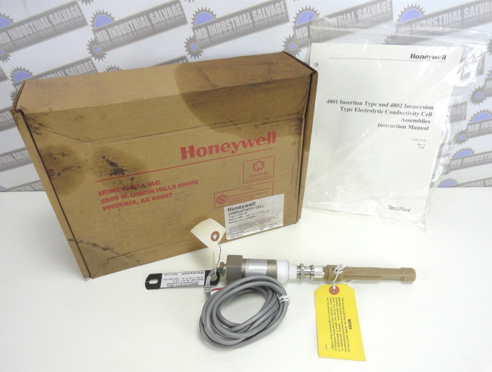 HONEYWELL Electrolytic CONDUCTIVITY CELL - 04801-X25-03-11-073-L0 - (NEW in BOX)