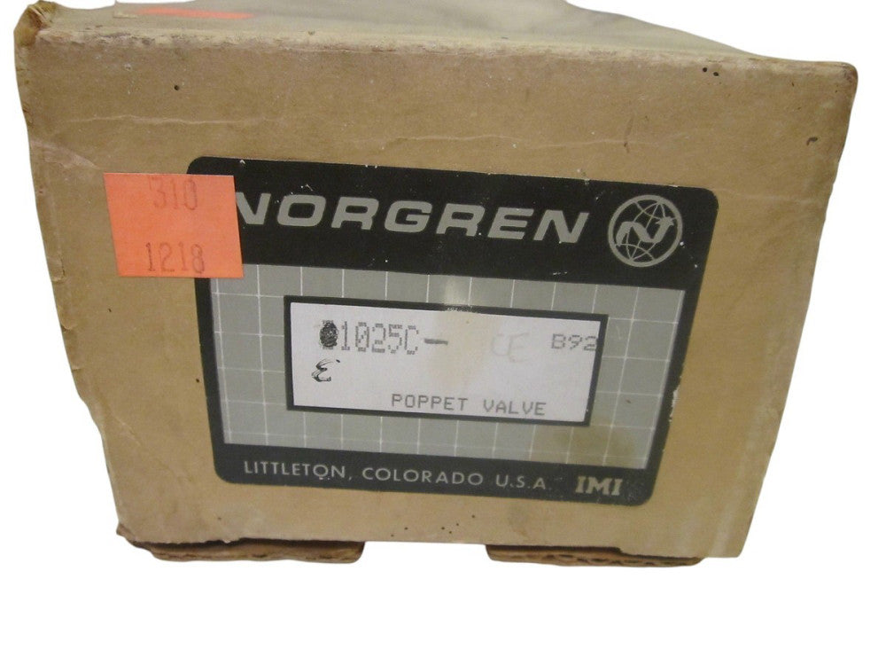 NORGREN E1025C-CE POPPET VALVE UNMP