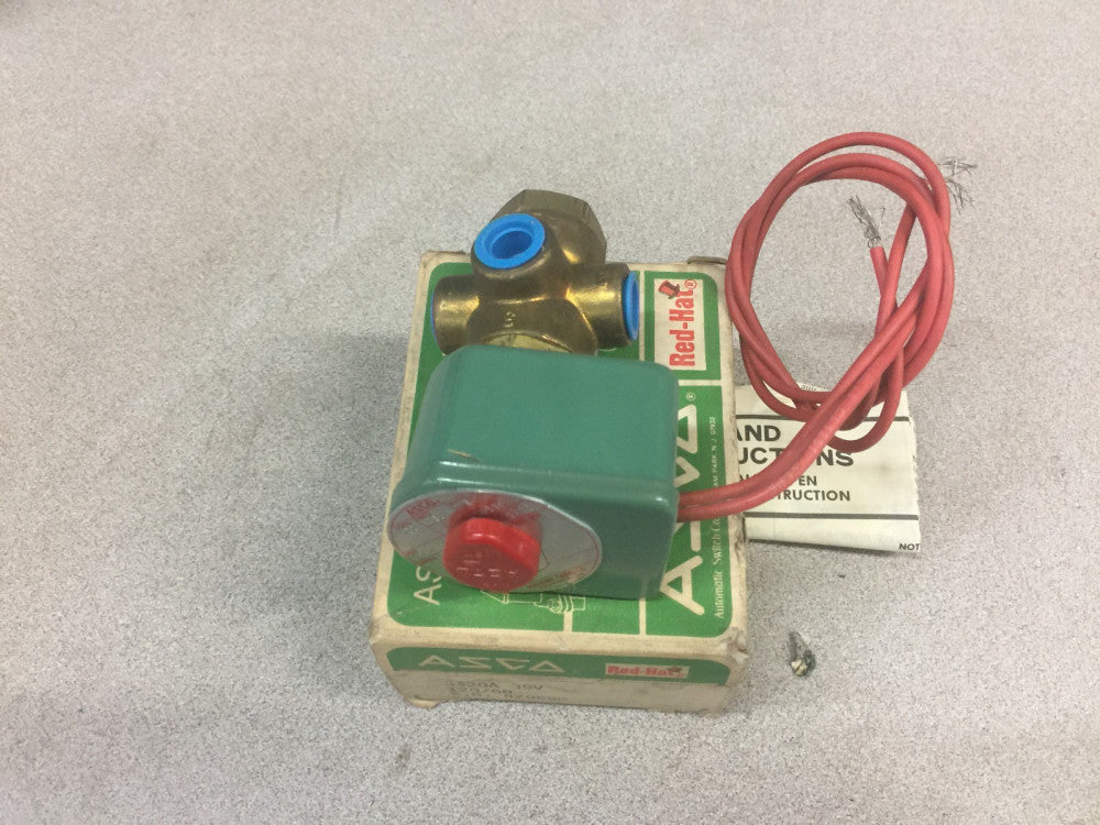 NEW IN BOX ASCO 1/4"NPT 110PSI 120VAC SOLENOID VALVE 8320A89V