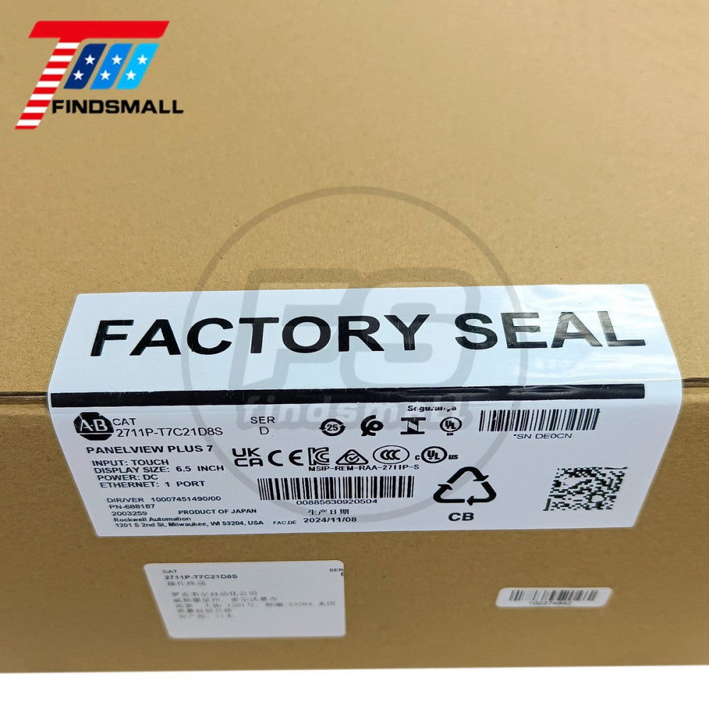 2024 New Sealed Allen Bradley 2711P-T7C21D8S HMI Panelview Plus 7 Terminal US
