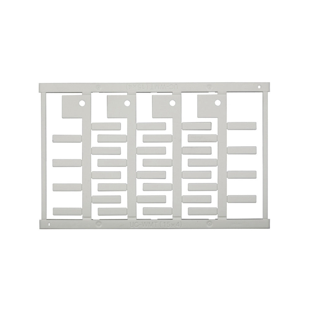 Box of 10 Eaton 10 X 4 Wire Markers Marker Cards Bluemark XBMUCWMT15X4