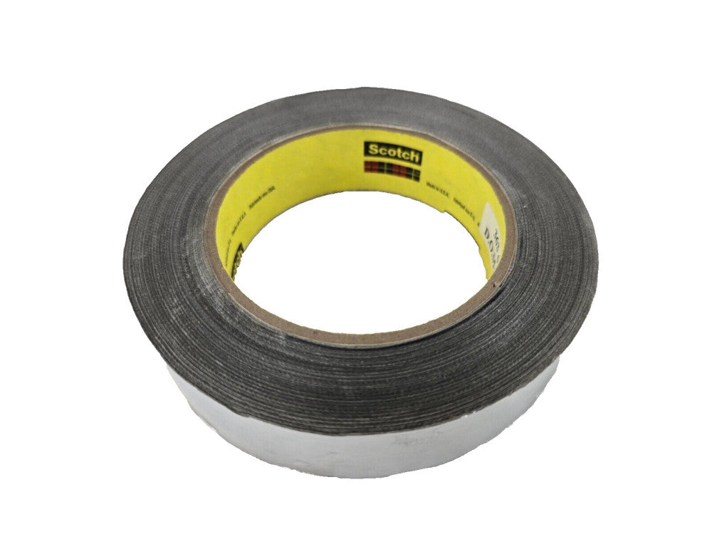 3M 363 Silver Aluminum Foil Glass Cloth Tape Hi Temp 1" x 36yds. (1 Roll) 17294