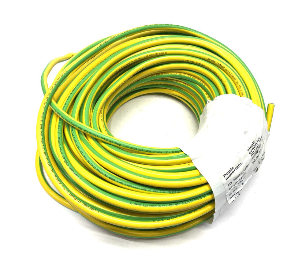 Lapp Kabel LL53776 Single Conductor Ground Cable 6AWG X07V-K AWM 1015 60 METERS