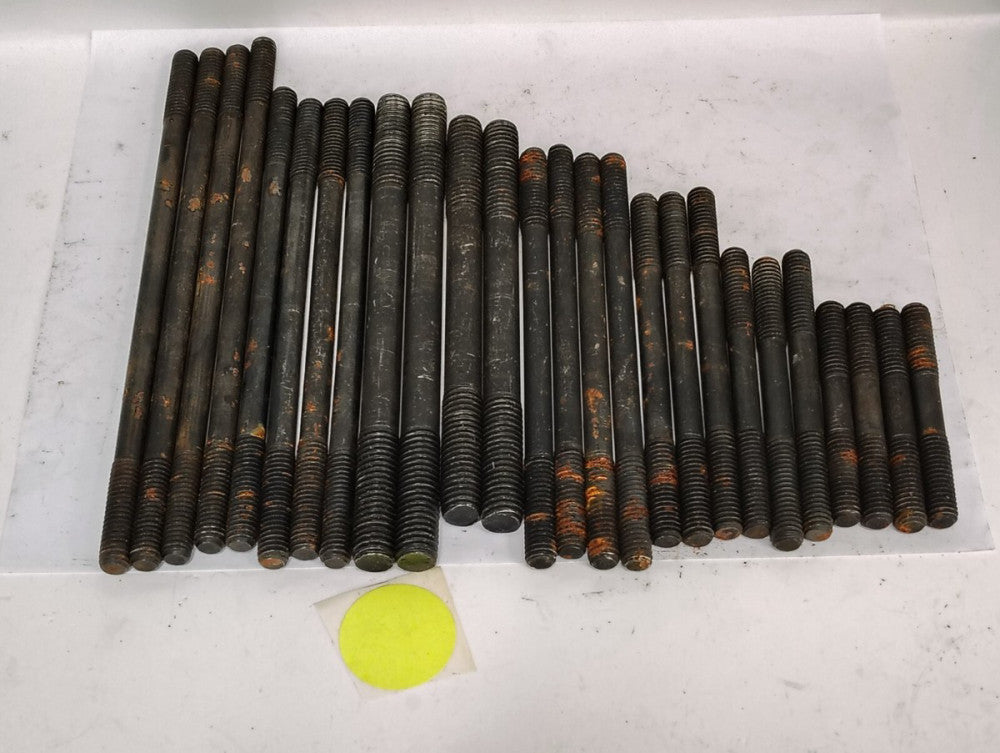 ASSORTED LOT THREADED STUDS ***LOT OF 26**