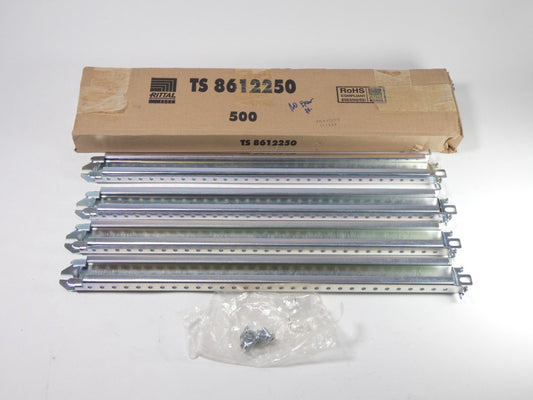 *Lot of 4* Rittal TS8612250 Punched Mounting Rail 18 x 38mm - NEW Surplus!