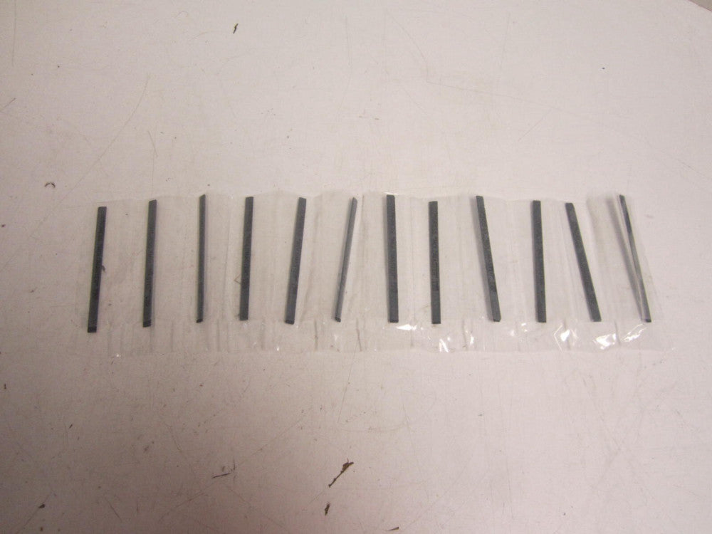 Lot of 12 Congress 1/4 X 1/16 X 120 Grit Moldmaster Polishing Stones New