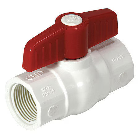Nds E1420-07 Manual 2-Way Ball Valve,Npt,Pvc