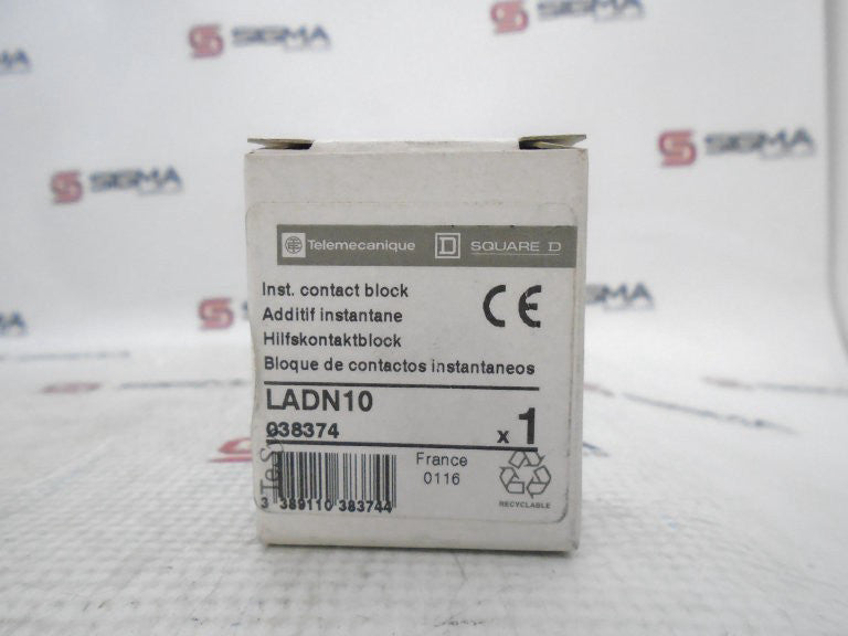 TELEMECANIQUE LADN10 CONTACT BLOCK