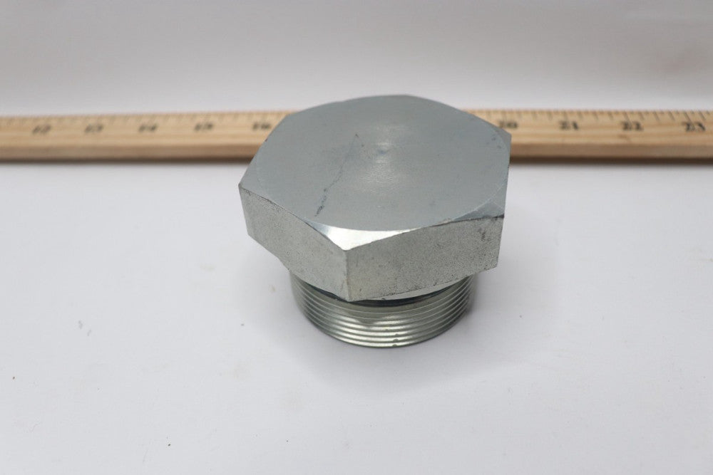 Hex Head Plug 316 Stainless Steel 2" x 1-11/16" OAL