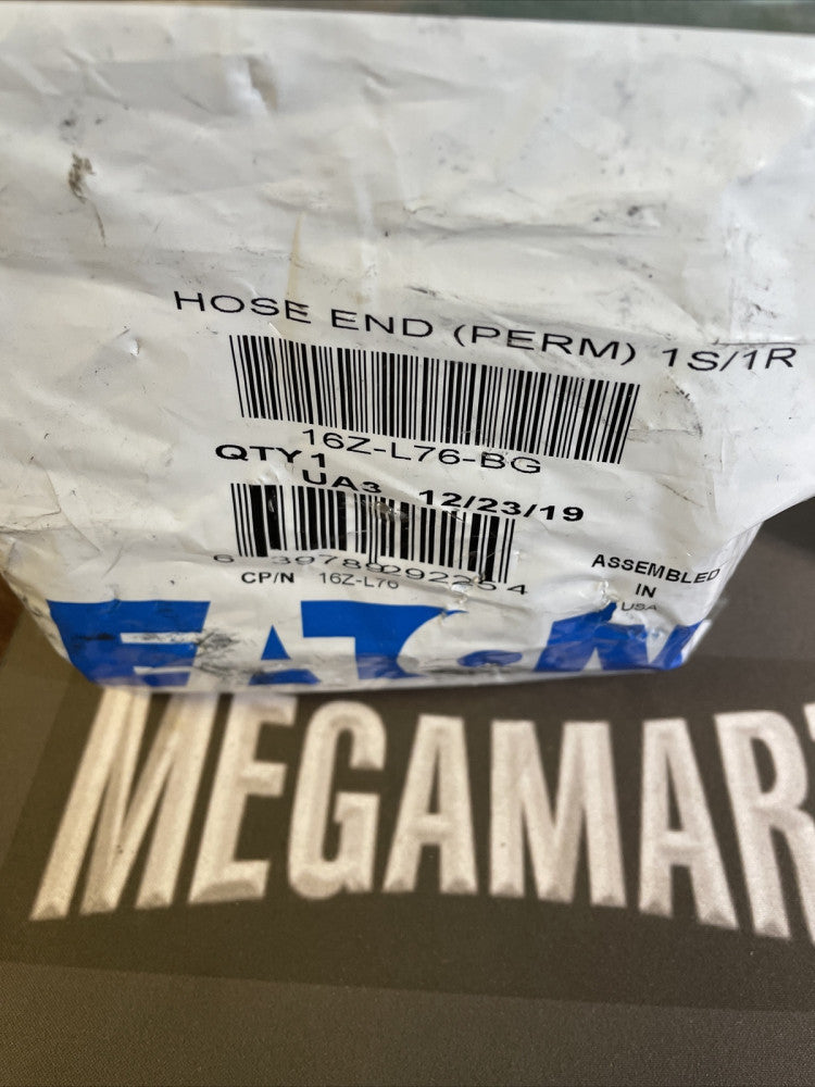 BRAND NEW WEATHERHEAD 16Z-L76-BG - Eaton Z Series Crimp Hose