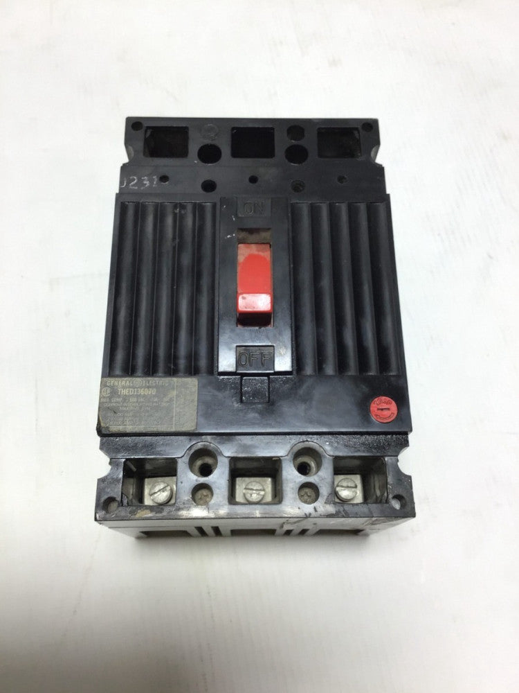 General Electric THED136070 Circuit Breaker 600VAC 70A