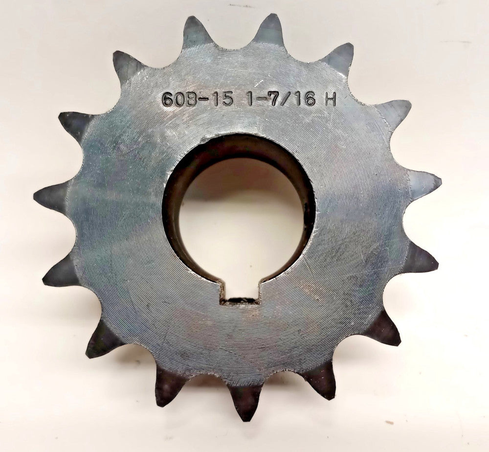 Sprocket 60B-15 1-7/16 H Sprocket 1-7/16" Keyed Bore Hardened 60B151716