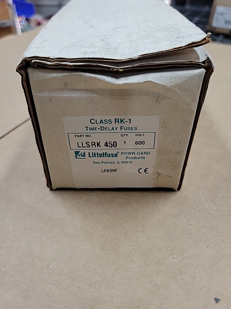 NEW OLD STOCK  LITTELFUSE LLSRK450 450A/AMP  FUSE