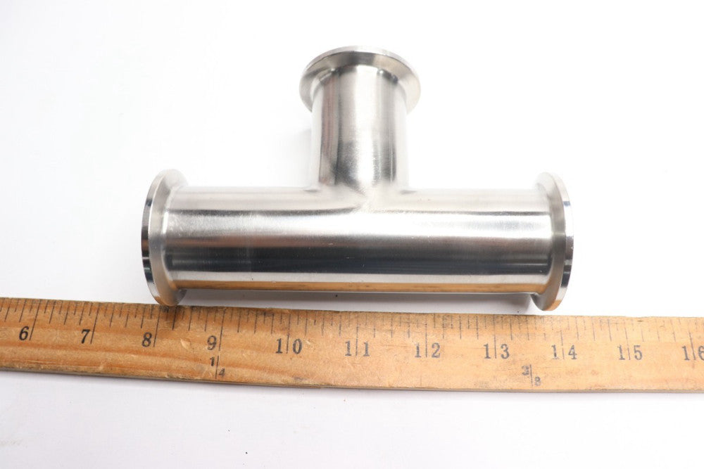 Tri-Clamp Tee Stainless Steel 1-1/2" 7MP-1.5-304