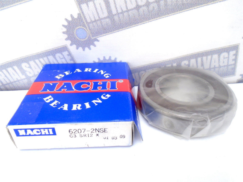 Nachi - 6207-2NSE - 35x72x17 - Sealed Japan Ball Bearing Rolling- (NEW in BOX)