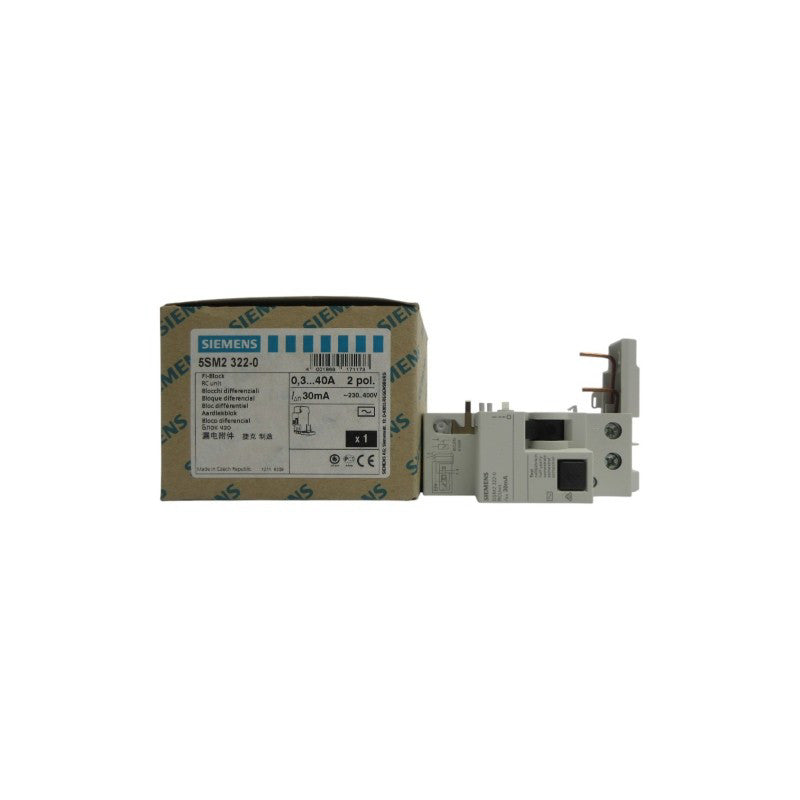 SIEMENS 5SM2322-0 230/400V 0.3/40A NSMP