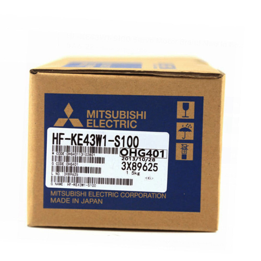 One Brand New MITSUBISHI HF-KE43W1-S100 Servo Motors