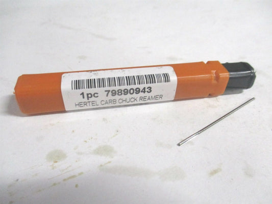(500-003061) #61 1/4 x 1-1/2" OAL Straight Shank Carbide 4-Flute Chucking Reamer
