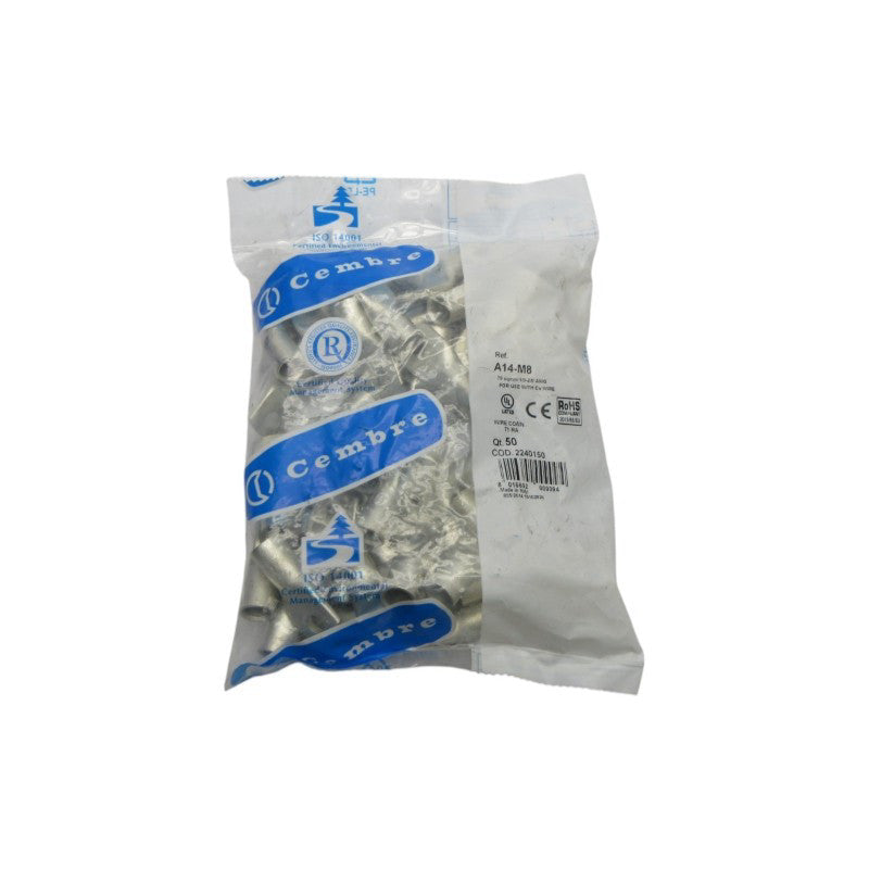 CEMBRE A14-M8 (PKG OF 50) NSMP