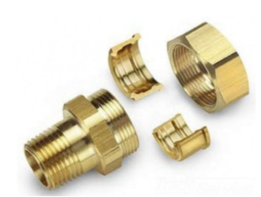 (1 PIECE) GASTITE XR3FTG-11-24 3/4" STRAIGHT X 3/4" NPT ADAPTER